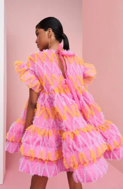 Celia B Coral Dress Pink Online
