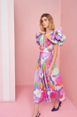 Celia B Curazao Dress Print Clearance