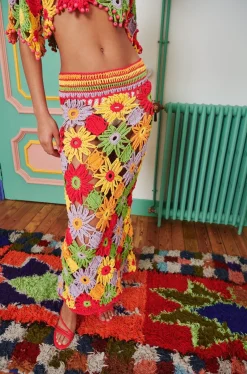 Celia B Dover Skirt Multi Hot