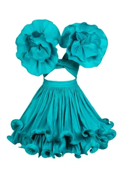 Celia B Ethereal Dress Blue Sale