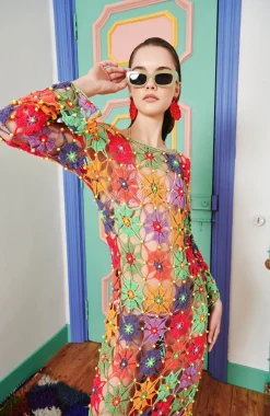 Celia B Faraura Dress-Multi New
