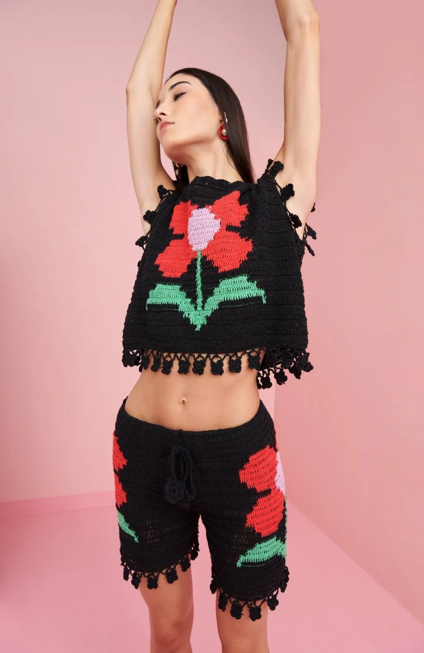 Celia B Gypsy Top Black Sale