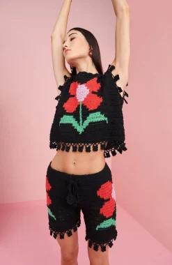 Celia B Gypsy Top Black Outlet