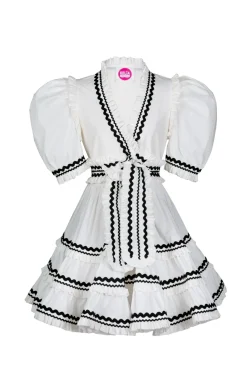 Celia B Hortensia Dress White New