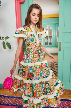 Celia B Indico Dress Clearance