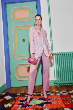 Celia B Kimbazi Pants Pink Clearance