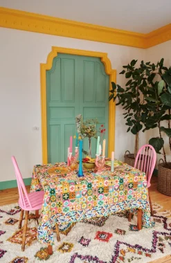 Celia B Mosaic Tablecloth Hot