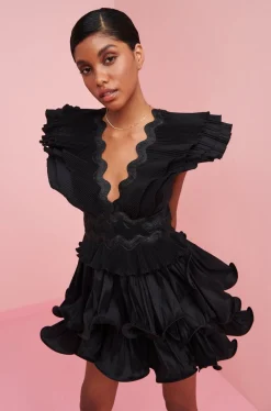 Celia B Prisma Dress Black Outlet