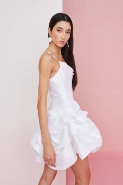 Celia B Serenity Dress Neon White Outlet
