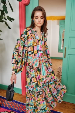 Celia B Zaire Dress Multi Online